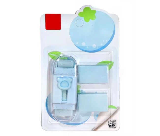 Radiera Retractabila, Flippy, Model Ursulet, Reglare Push-Pull, Radiera de tip Push, Doua Radiere de Rezerva in set din Cauciuc, Albastru deschis Radiera Retractabila, Flippy, Model Ursulet, Reglare Push-Pull, Radiera de tip Push, Doua Radiere de Rezerva in set din Cauciuc, Albastru deschis