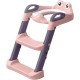 Reductor si Scaunel Inaltator WC, Flippy, pentru Copii 1 - 7 Ani, 2 Trepte Reglabile, Pliabil, Colac Moale, cu Spatar si Manere, Inaltime 54/58 cm x 39.5 x 35 cm, din Plastic+PVC, Roz/Mov Reductor si Scaunel Inaltator WC, Flippy, pentru Copii 1 - 7 Ani, 2 Trepte Reglabile, Pliabil, Colac Moale, cu Spatar si Manere, Inaltime 54/58 cm x 39.5 x 35 cm, din Plastic+PVC, Roz/Mov