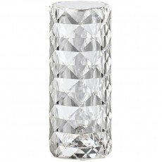 Lampa de birou pe LED RGB, Flippy, dimmer tactil, 3 nivele de intensitate, Cristal Acrilic, cu telecomanda