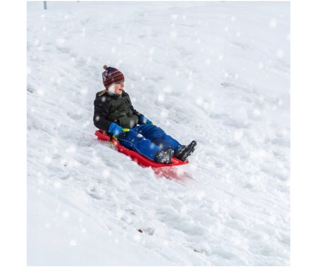 Sanie, Flippy, din Plastic, +3 Ani, 87 x 40 x 17.5 cm, cu Frana si Franghie, pentru Adulti si Copii, Rosu Sanie, Flippy, din Plastic, +3 Ani, 87 x 40 x 17.5 cm, cu Frana si Franghie, pentru Adulti si Copii, Rosu