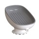 Savoniera din Plastic, Flippy, cu Ventuza, Design Modern, Gri Savoniera din Plastic, Flippy, cu Ventuza, Design Modern, Gri