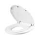Capac de Toaleta cu Reductie 2 in 1, Flippy, pentru Copii si Adulti, Coborare Lenta si Silentioasa, Instalare Usoara, din PP5 , in Forma de V, Alb Capac de Toaleta cu Reductie 2 in 1, Flippy, pentru Copii si Adulti, Coborare Lenta si Silentioasa, Instalare Usoara, din PP5 , in Forma de V, Alb