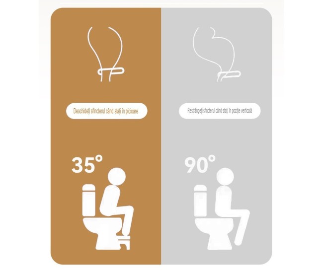 Scaunel WC, Flippy, Tratament Impotriva Hemoroizilor si Constipatiei, Scaun Inaltator WC Copii, Suport Picioare WC, Taburet Inaltator Pozitia Corecta Ghemuit Pe WC, Plastic Rezistent, 17x22x38 cm, Alb Scaunel WC, Flippy, Tratament Impotriva Hemoroizilor si Constipatiei, Scaun Inaltator WC Copii, Suport Picioare WC, Taburet Inaltator Pozitia Corecta Ghemuit Pe WC, Plastic Rezistent, 17x22x38 cm, Alb