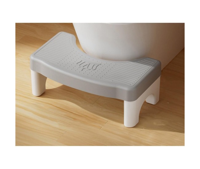 Scaunel WC, Flippy, Tratament Impotriva Hemoroizilor si Constipatiei, Scaun Inaltator WC Copii, Suport Picioare WC, Taburet Inaltator Pozitia Corecta Ghemuit Pe WC, Plastic Rezistent, 17x22x38 cm, Gri Scaunel WC, Flippy, Tratament Impotriva Hemoroizilor si Constipatiei, Scaun Inaltator WC Copii, Suport Picioare WC, Taburet Inaltator Pozitia Corecta Ghemuit Pe WC, Plastic Rezistent, 17x22x38 cm, Gri