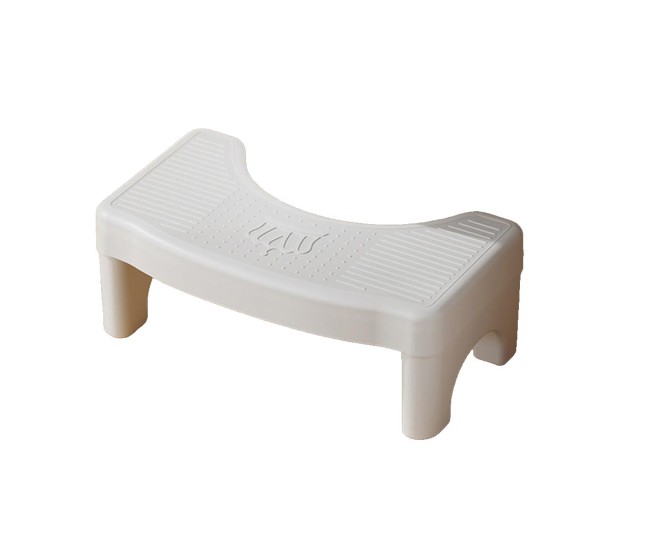 Scaunel WC, Flippy, Tratament Impotriva Hemoroizilor si Constipatiei, Scaun Inaltator WC Copii, Suport Picioare WC, Taburet Inaltator Pozitia Corecta Ghemuit Pe WC, Plastic Rezistent, 17x22x38 cm, Alb Scaunel WC, Flippy, Tratament Impotriva Hemoroizilor si Constipatiei, Scaun Inaltator WC Copii, Suport Picioare WC, Taburet Inaltator Pozitia Corecta Ghemuit Pe WC, Plastic Rezistent, 17x22x38 cm, Alb