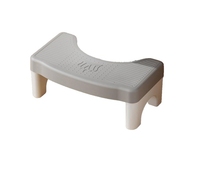 Scaunel WC, Flippy, Tratament Impotriva Hemoroizilor si Constipatiei, Scaun Inaltator WC Copii, Suport Picioare WC, Taburet Inaltator Pozitia Corecta Ghemuit Pe WC, Plastic Rezistent, 17x22x38 cm, Gri Scaunel WC, Flippy, Tratament Impotriva Hemoroizilor si Constipatiei, Scaun Inaltator WC Copii, Suport Picioare WC, Taburet Inaltator Pozitia Corecta Ghemuit Pe WC, Plastic Rezistent, 17x22x38 cm, Gri