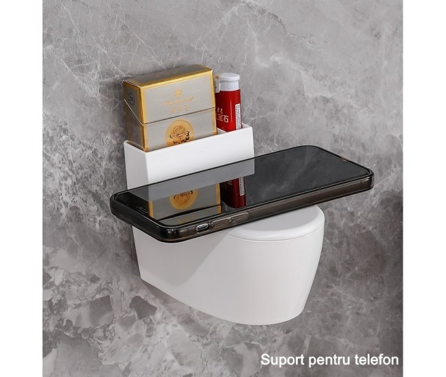 Scrumiera creativa Flippy, Forma de Toaleta, Capac Argintiu, Material ABS si Otel Inoxidabil, 12.5 x 9.8 x 8.4 cm, Fixare prin Lipire sau De Sine Statator, pentru Baie, Camera, Bucatarie, Balcon, Argintiu Scrumiera creativa Flippy, Forma de Toaleta, Capac Argintiu, Material ABS si Otel Inoxidabil, 12.5 x 9.8 x 8.4 cm, Fixare prin Lipire sau De Sine Statator, pentru Baie, Camera, Bucatarie, Balcon, Argintiu