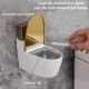 Scrumiera creativa Flippy, Forma de Toaleta, Capac Auriu, Material ABS si Otel Inoxidabil, 12.5 x 9.8 x 8.4 cm, Fixare prin Lipire sau De Sine Statator, pentru Baie, Camera, Bucatarie, Balcon, Auriu Scrumiera creativa Flippy, Forma de Toaleta, Capac Auriu, Material ABS si Otel Inoxidabil, 12.5 x 9.8 x 8.4 cm, Fixare prin Lipire sau De Sine Statator, pentru Baie, Camera, Bucatarie, Balcon, Auriu