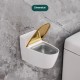 Scrumiera creativa Flippy, Forma de Toaleta, Capac Auriu, Material ABS si Otel Inoxidabil, 12.5 x 9.8 x 8.4 cm, Fixare prin Lipire sau De Sine Statator, pentru Baie, Camera, Bucatarie, Balcon, Auriu Scrumiera creativa Flippy, Forma de Toaleta, Capac Auriu, Material ABS si Otel Inoxidabil, 12.5 x 9.8 x 8.4 cm, Fixare prin Lipire sau De Sine Statator, pentru Baie, Camera, Bucatarie, Balcon, Auriu