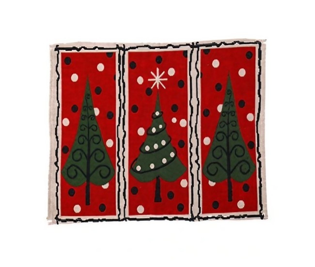 Servet de Masa, Flippy, Model Brazi de Craciun, Tematica Craciun, Prosop pentru Masa, 47x33 cm, Bumbac si Fibre Sintetice, Rosu Servet de Masa, Flippy, Model Brazi de Craciun, Tematica Craciun, Prosop pentru Masa, 47x33 cm, Bumbac si Fibre Sintetice, Rosu