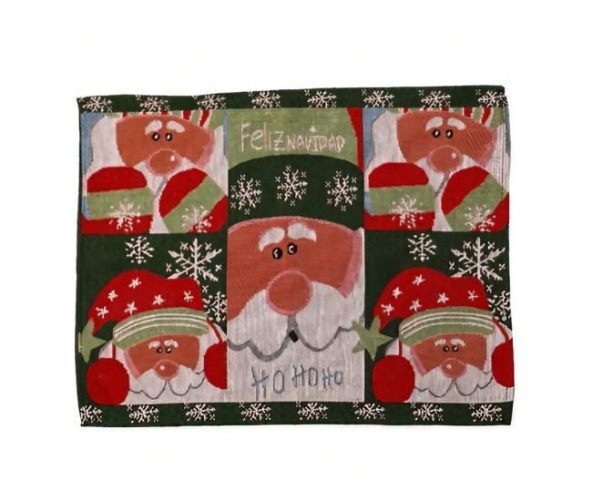 Servet de Masa, Flippy, Model Mos Craciun, Tematica Craciun, Prosop pentru Masa, 47x33 cm, Bumbac si Fibre Sintetice, Multicolor Servet de Masa, Flippy, Model Mos Craciun, Tematica Craciun, Prosop pentru Masa, 47x33 cm, Bumbac si Fibre Sintetice, Multicolor