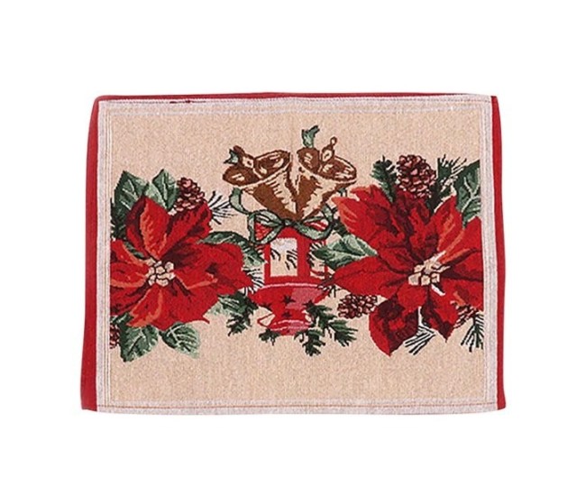 Servet pentru Masa, Flippy, Model Craciunite, Tematica Craciun, 43 x 34 cm, Rosu Servet pentru Masa, Flippy, Model Craciunite, Tematica Craciun, 43 x 34 cm, Rosu