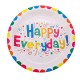 Set 10 Farfurii Happy Everyday, Flippy, 23 cm, din Hartie 300 g, Multicolor Set 10 Farfurii Happy Everyday, Flippy, 23 cm, din Hartie 300 g, Multicolor
