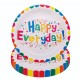 Set 10 Farfurii Happy Everyday, Flippy, 23 cm, din Hartie 300 g, Multicolor Set 10 Farfurii Happy Everyday, Flippy, 23 cm, din Hartie 300 g, Multicolor