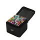 Set 100 Markere Duble, Flippy, pe Baza de Alcool, Geanta Impermeabila Inclusa, Culori Numerotate, 17 x 17.5 x 13.7 cm, Multicolor Set 100 Markere Duble, Flippy, pe Baza de Alcool, Geanta Impermeabila Inclusa, Culori Numerotate, 17 x 17.5 x 13.7 cm, Multicolor