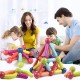 Set 100 Piese Magnetice de Constructie, Flippy, Magnetic Sticks, Bastonase si Bile, 3 Ani, ABS, Magnet, 24 x 18.5 x 14 cm, Multicolor Set 100 Piese Magnetice de Constructie, Flippy, Magnetic Sticks, Bastonase si Bile, 3 Ani, ABS, Magnet, 24 x 18.5 x 14 cm, Multicolor