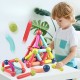 Set 100 Piese Magnetice de Constructie, Flippy, Magnetic Sticks, Bastonase si Bile, 3 Ani, ABS, Magnet, 24 x 18.5 x 14 cm, Multicolor Set 100 Piese Magnetice de Constructie, Flippy, Magnetic Sticks, Bastonase si Bile, 3 Ani, ABS, Magnet, 24 x 18.5 x 14 cm, Multicolor