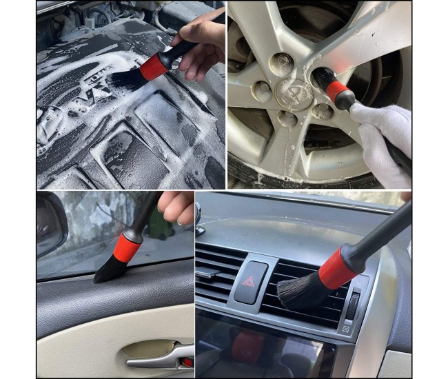 Set 15 Accesorii pentru Curatare Auto, Flippy, din PP si Microfibra, Interior/Exterior, 30 x 24 x 12 cm, Albastru/Negru Set 15 Accesorii pentru Curatare Auto, Flippy, din PP si Microfibra, Interior/Exterior, 30 x 24 x 12 cm, Albastru/Negru