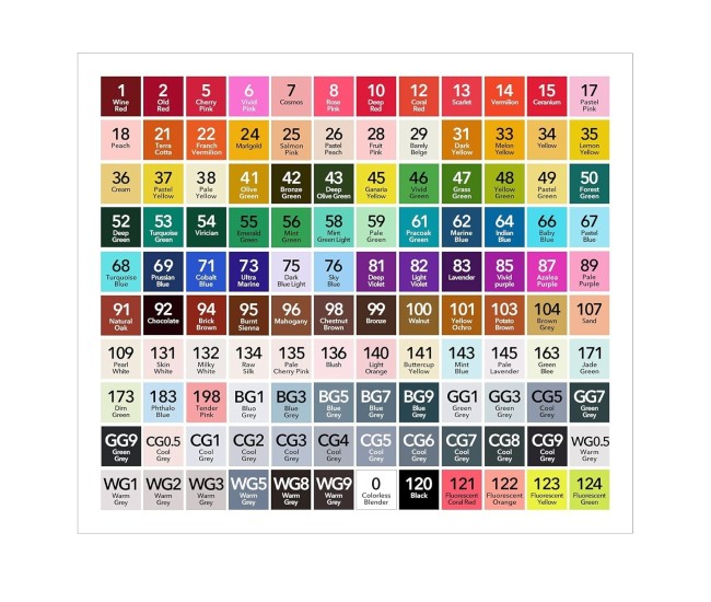 Set 168 Markere Duble, Flippy, pe Baza de Alcool, Geanta Impermeabila Inclusa, Culori Numerotate, 23 x 16 x 20 cm, Multicolor Set 168 Markere Duble, Flippy, pe Baza de Alcool, Geanta Impermeabila Inclusa, Culori Numerotate, 23 x 16 x 20 cm, Multicolor