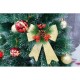 Set 2 fundite pentru brad, Aurii, decorate, cu sclipici, 14 x 19 cm, din poliester, Flippy Set 2 fundite pentru brad, Aurii, decorate, cu sclipici, 14 x 19 cm, din poliester, Flippy