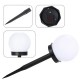 Set 2 Lampi Solare LED, Flippy, Forma Sferica, Tip Glob, Diametru 10 cm, Alb Rece Set 2 Lampi Solare LED, Flippy, Forma Sferica, Tip Glob, Diametru 10 cm, Alb Rece