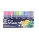 Set 24 Carioci, Flippy, pe Baza de Apa, 2 Tipuri de Varf, 1-2 mm, 0.4 mm, Corp Carioca Negru, din Plastic, Multicolor Set 24 Carioci, Flippy, pe Baza de Apa, 2 Tipuri de Varf, 1-2 mm, 0.4 mm, Corp Carioca Negru, din Plastic, Multicolor