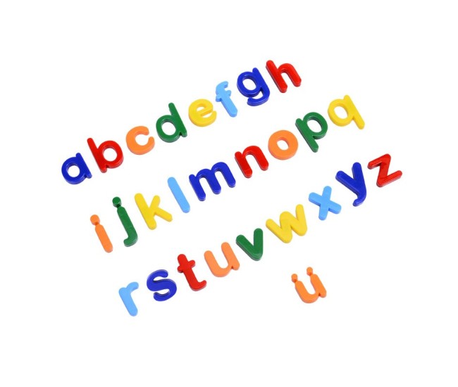 Set 26 Litere, Flippy, Magnetice, pentru Frigider, din Plastic, +3 Ani, 13 x 18 x 14 cm, Multicolor Set 26 Litere, Flippy, Magnetice, pentru Frigider, din Plastic, +3 Ani, 13 x 18 x 14 cm, Multicolor