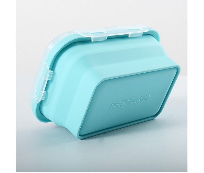 Set 3 caserole pliabile Flippy, din silicon, rezistenta la temperaturi ridicate, usor de depozitat si curatat, 350/500/800 ml, utilizare in cuptorul cu microunde, albastra Set 3 caserole pliabile Flippy, din silicon, rezistenta la temperaturi ridicate, usor de depozitat si curatat, 350/500/800 ml, utilizare in cuptorul cu microunde, albastra