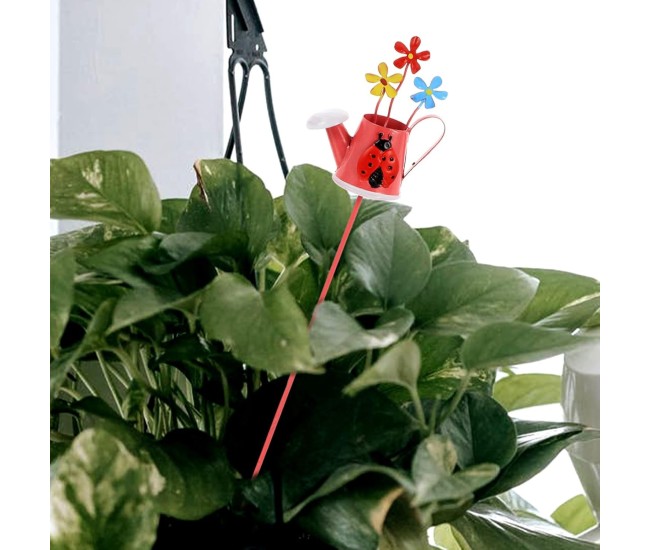 Set 3 Decoratiuni de Gradina, Flippy, Model Stropitoare, din Fier, 28 x 5 cm, Multicolor Set 3 Decoratiuni de Gradina, Flippy, Model Stropitoare, din Fier, 28 x 5 cm, Multicolor