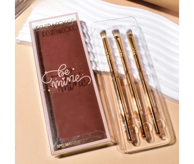 Set 3 Pensule de Machiaj, Flippy, Portabile, pentru Fard de Ochi, din Par Sintetic Moale, Auriu, 16.5x6.5x1.6 cm Set 3 Pensule de Machiaj, Flippy, Portabile, pentru Fard de Ochi, din Par Sintetic Moale, Auriu, 16.5x6.5x1.6 cm