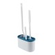 Set 3 Perii pentru Toaleta, Flippy, din Silicon, Perie Zimtata, Cap Flexibil, Suport Adeziv pentru Montarea pe Perete, 39 x 19 x 9.8 cm, Albastru/Alb Set 3 Perii pentru Toaleta, Flippy, din Silicon, Perie Zimtata, Cap Flexibil, Suport Adeziv pentru Montarea pe Perete, 39 x 19 x 9.8 cm, Albastru/Alb
