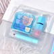 Set 3 Produse de Machiaj, KEVIN & COCO, Ice Blue Bear, 6 culori, 15.5 x 13 x 3.4 cm Set 3 Produse de Machiaj, KEVIN & COCO, Ice Blue Bear, 6 culori, 15.5 x 13 x 3.4 cm