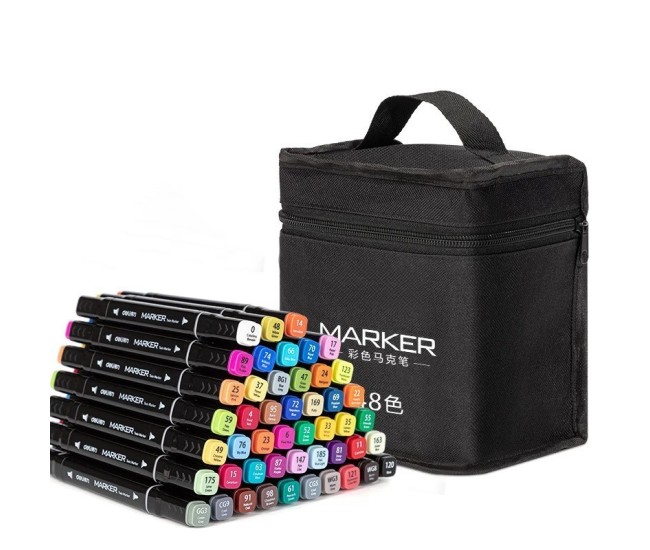 Set 30 Markere, Flippy, pe Baza de Ulei, Dublu Capat, Subtire 1mm si Gros 6 mm, Geanta Depozitare, 15 cm, Multicolor Set 30 Markere, Flippy, pe Baza de Ulei, Dublu Capat, Subtire 1mm si Gros 6 mm, Geanta Depozitare, 15 cm, Multicolor