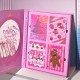 Set 4 Palete de Machiaj, KEVIN & COCO, Christmas Jingle, 21 culori, 27.3 x 20.8 x 2.4 cm Set 4 Palete de Machiaj, KEVIN & COCO, Christmas Jingle, 21 culori, 27.3 x 20.8 x 2.4 cm