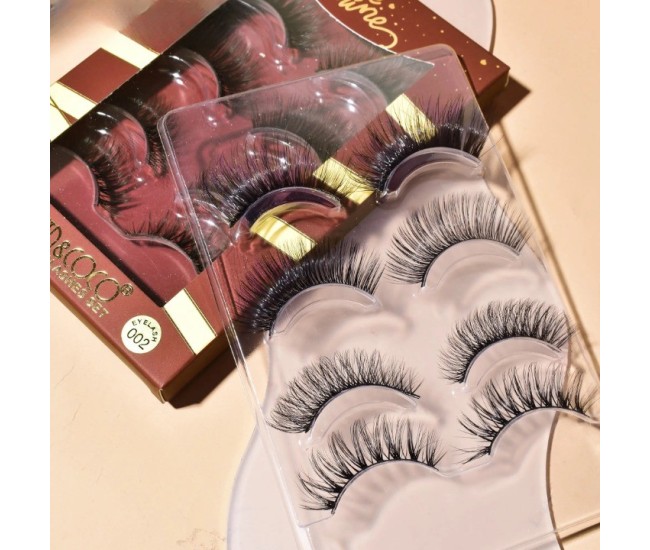 Set 4 Perechi de Gene False, KEVIN & COCO, Marimea 5 Set 4 Perechi de Gene False, KEVIN & COCO, Marimea 5