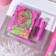 Set 4 Produse de Machiaj, KEVIN & COCO, Green Cool Girl, 18 culori, 20.5 x 18.2 x 2.2 cm Set 4 Produse de Machiaj, KEVIN & COCO, Green Cool Girl, 18 culori, 20.5 x 18.2 x 2.2 cm