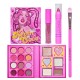 Set 4 Produse de Machiaj, KEVIN & COCO, Pink Loving-heart Leopard Girl, 18 culori, 20.5 x 18.2 x 2.2 cm Set 4 Produse de Machiaj, KEVIN & COCO, Pink Loving-heart Leopard Girl, 18 culori, 20.5 x 18.2 x 2.2 cm