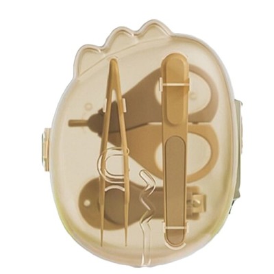 Set 4in1 de Ingrijire Unghii pentru Bebelusi, Flippy, Cutie de Depozitare Dinozaur Transparent, 0-6 Ani, 11.5 x 9 x 3 cm, Bej Set 4in1 de Ingrijire Unghii pentru Bebelusi, Flippy, Cutie de Depozitare Dinozaur Transparent, 0-6 Ani, 11.5 x 9 x 3 cm, Bej