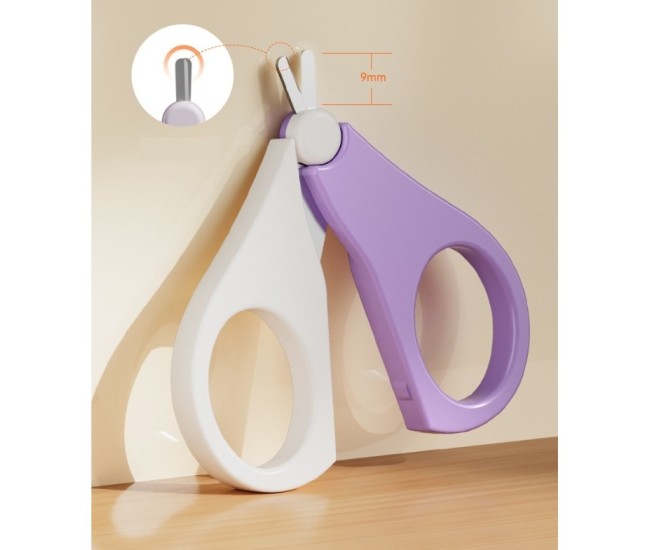 Set 4in1 de Ingrijire Unghii pentru Bebelusi, Flippy, Cutie de Depozitare Transparenta, 0-6 Ani, 13.6x8x2 cm, Mov Set 4in1 de Ingrijire Unghii pentru Bebelusi, Flippy, Cutie de Depozitare Transparenta, 0-6 Ani, 13.6x8x2 cm, Mov