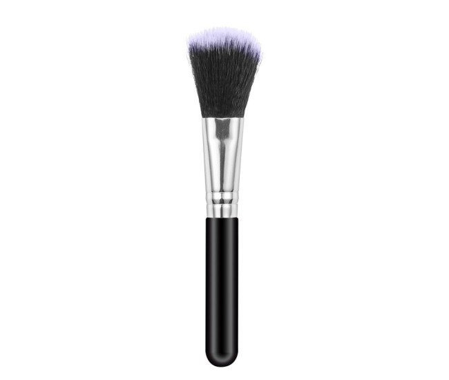 Set 5 Pensule de Machiaj, Flippy, de Voiaj, pentru Fard si Pudra, din Par Sintetic, Negru Set 5 Pensule de Machiaj, Flippy, de Voiaj, pentru Fard si Pudra, din Par Sintetic, Negru