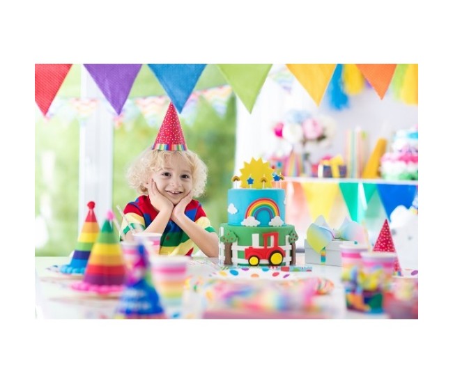 Set 6 Coifuri, Flippy, Petrecere Copii, din Carton, 20 x 13.5 cm, Model 4 La Multi Ani, Multicolor