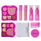Set 6 Produse de Machiaj, KEVIN & COCO, Pink Bear, 16.2 x 16 x 2.5 cm Set 6 Produse de Machiaj, KEVIN & COCO, Pink Bear, 16.2 x 16 x 2.5 cm