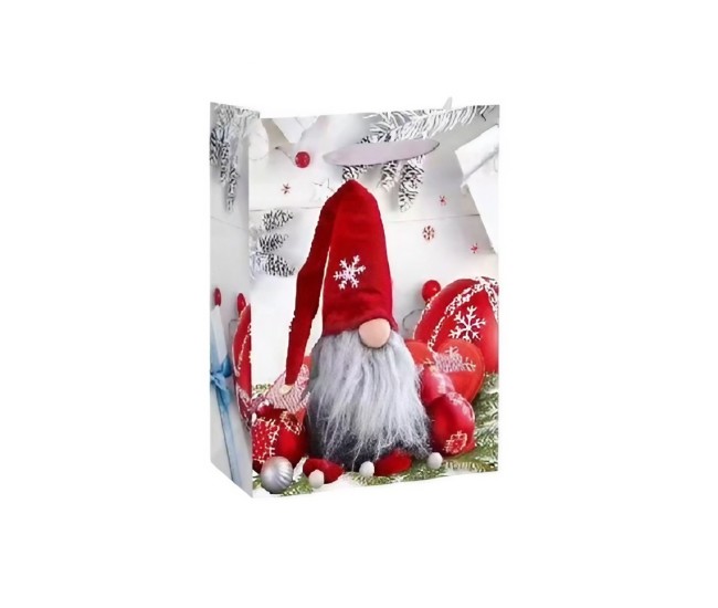Set 6 Pungi Cadou, Flippy, Imprimeu Tematica Gnomi, Model Random, din Hartie, Impachetare Usoara a Cadourilor, 18.5x22.5x8.5 cm, Multicolor Set 6 Pungi Cadou, Flippy, Imprimeu Tematica Gnomi, Model Random, din Hartie, Impachetare Usoara a Cadourilor, 18.5x22.5x8.5 cm, Multicolor