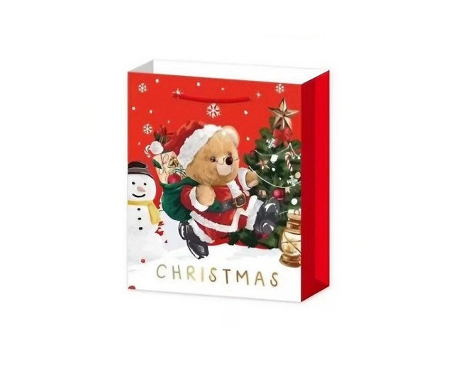 Set 6 Pungi Cadou, Flippy, Imprimeu Tematica Mos Craciun, Ursuleti, Brazi, Model Random, din Hartie, Impachetare Usoara a Cadourilor, 18.5x22.5x8.5 cm, Multicolor Set 6 Pungi Cadou, Flippy, Imprimeu Tematica Mos Craciun, Ursuleti, Brazi, Model Random, din Hartie, Impachetare Usoara a Cadourilor, 18.5x22.5x8.5 cm, Multicolor