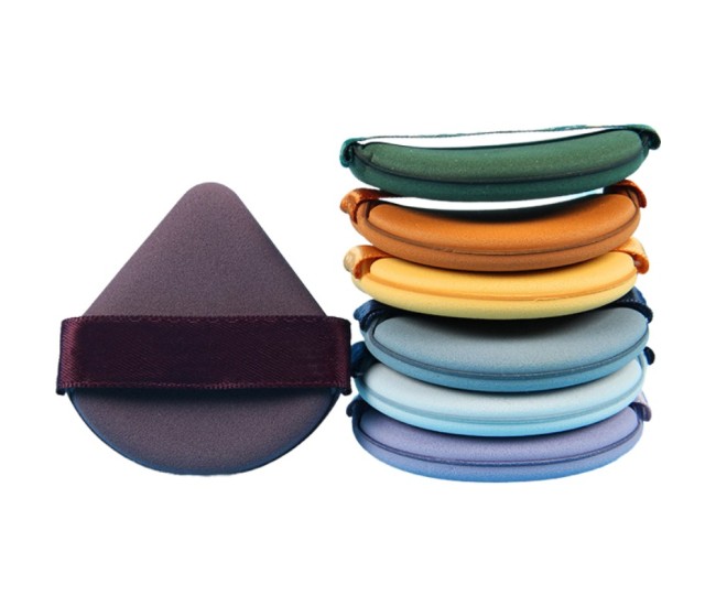 Set 7 Bureti de Machiaj Flippy, Reutilizabili, Utilizare Umeda sau Uscata, Powder Puff, 5.5 x 5.5 x 0.9 cm, Multicolor Set 7 Bureti de Machiaj Flippy, Reutilizabili, Utilizare Umeda sau Uscata, Powder Puff, 5.5 x 5.5 x 0.9 cm, Multicolor