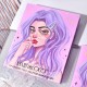 Set 8 Produse de Machiaj, KEVIN & COCO, Violet Fairy, 51 culori, 19.5 x 24.5 x 2.5 cm Set 8 Produse de Machiaj, KEVIN & COCO, Violet Fairy, 51 culori, 19.5 x 24.5 x 2.5 cm