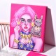Set 9 Produse de Machiaj, KEVIN & COCO, Cool Girl and Cat, 35 de culori, 21.5 x 16.8 x 3 cm Set 9 Produse de Machiaj, KEVIN & COCO, Cool Girl and Cat, 35 de culori, 21.5 x 16.8 x 3 cm