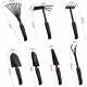 Set 9 Unelte de Gradina Flippy, pentru Plantare Prelucrare Sol si Ingrijire Plante, Material PVC si cardboard, 25 x 14.5 cm, negru Set 9 Unelte de Gradina Flippy, pentru Plantare Prelucrare Sol si Ingrijire Plante, Material PVC si cardboard, 25 x 14.5 cm, negru