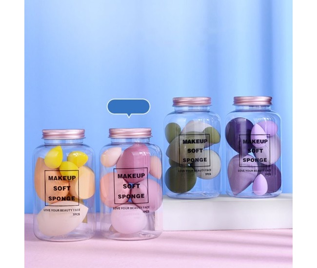 Set Buretei Machiaj, Flippy, Premium, 7 bucati, mov