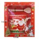 Set cana ceramica cu lingurita Flippy, 200 ml, tematica Mos Craciun cu sanie, multicolor Set cana ceramica cu lingurita Flippy, 200 ml, tematica Mos Craciun cu sanie, multicolor